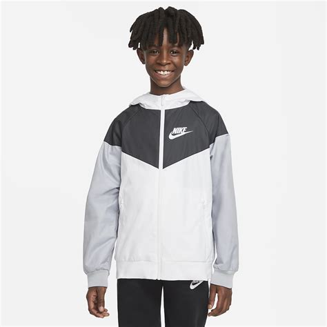 windbreaker nike schwarz kinder|nike windbreakers for kids.